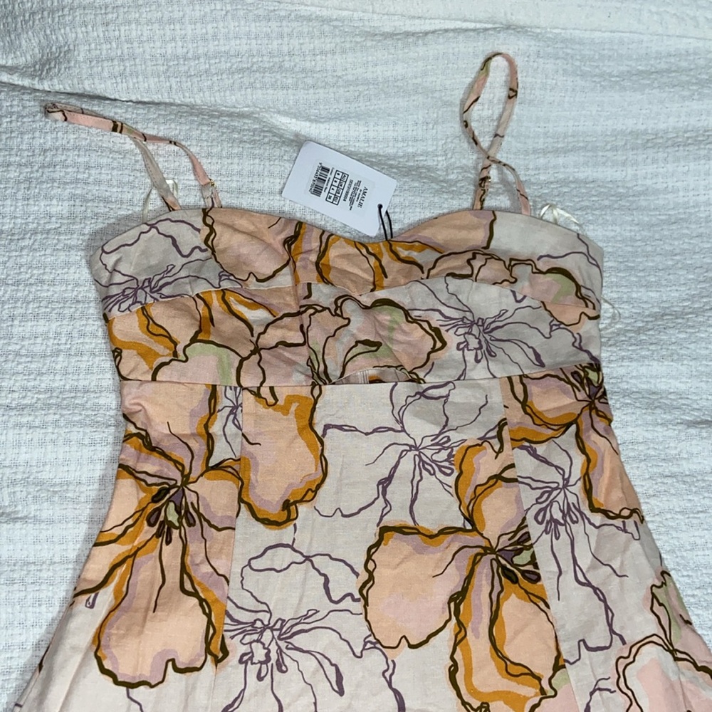 Nwt AMALIE carietta midi Linen blend showpo dress - Picture 12 of 14